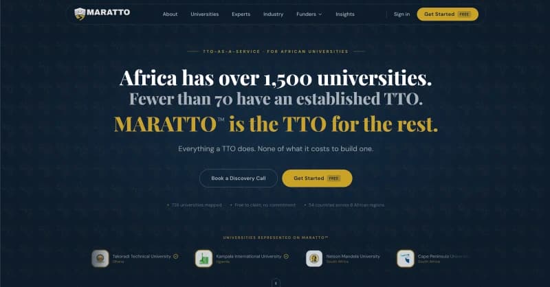 MARATTO portfolio preview